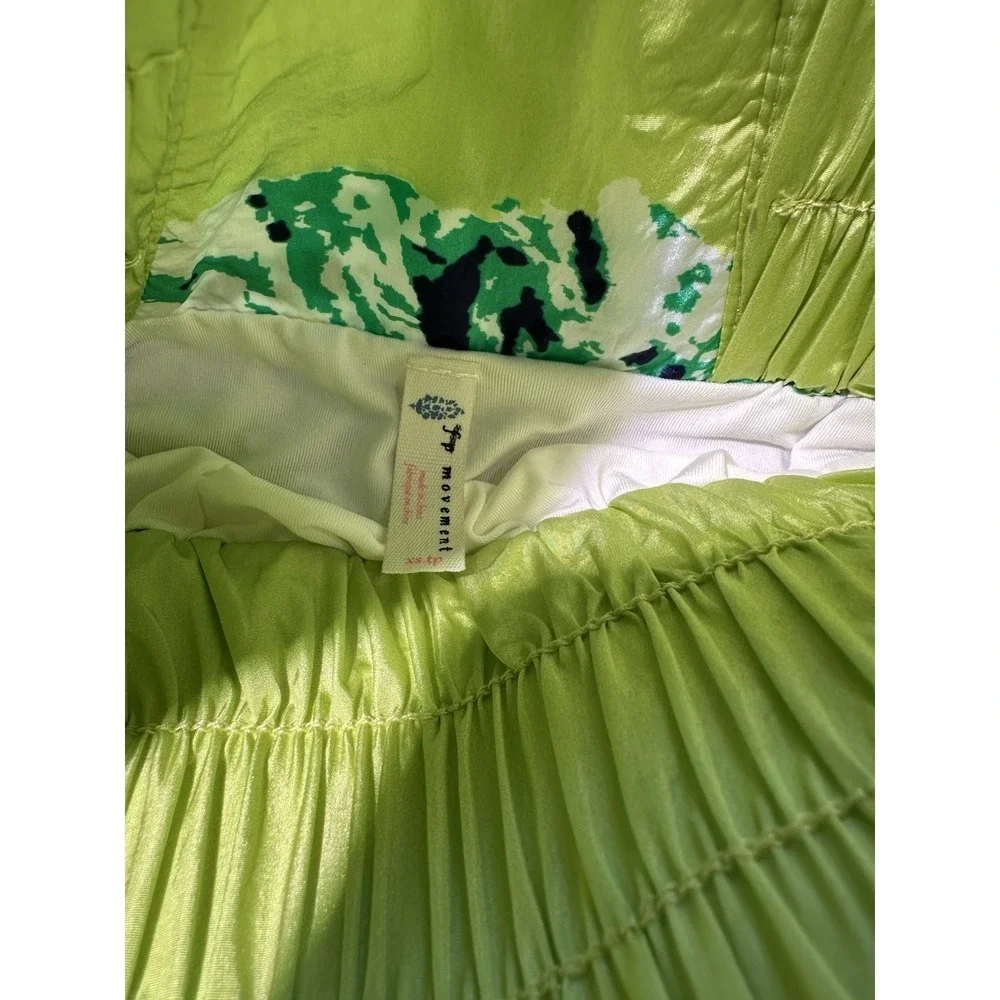 Free People FP Movement The Way Home Shorts Sz XS Green And Blue NWT - Picture 6 of 6